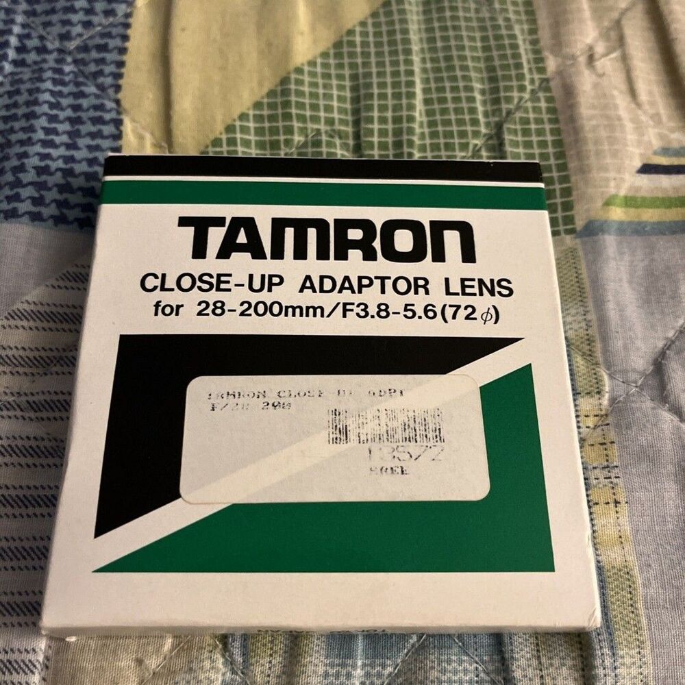 Tamron Close Up Adaptor Lens for 28-200mm/f3.8-5.6 A9FB New In Box